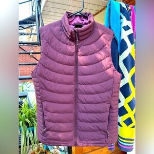 Windriver Women's Purple Puffer Vest